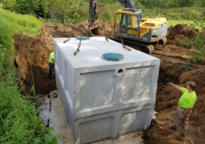 concrete water tank