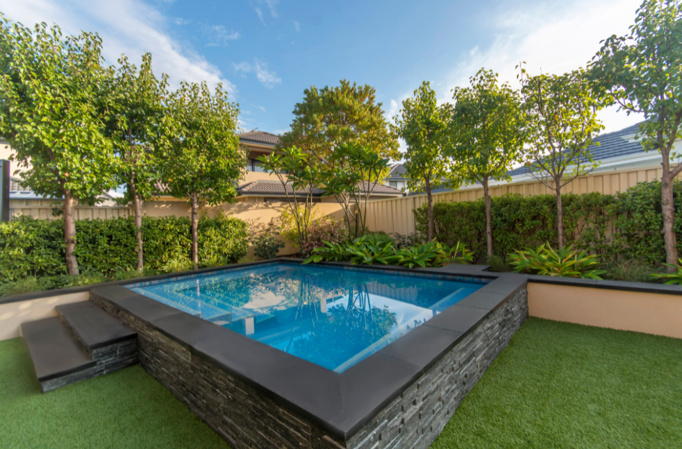 concrete plunge pools