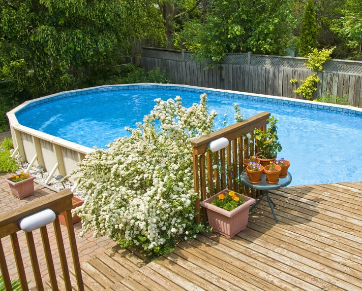 buying an above-ground pool online